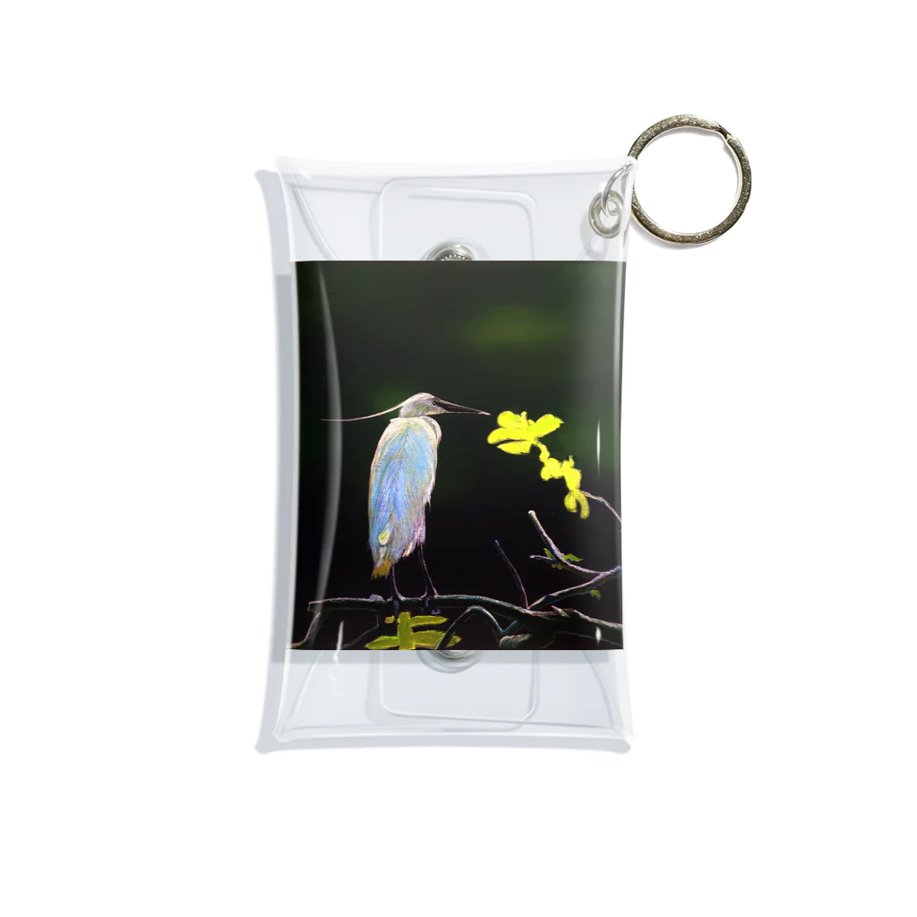 Isseyの白鷺 Mini Clear Multipurpose Case