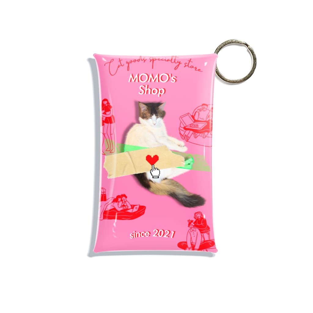 𝙈𝙊𝙈𝙊'𝙨 𝙎𝙝𝙤𝙥のMOMO's Shop@2022 Mini Clear Multipurpose Case