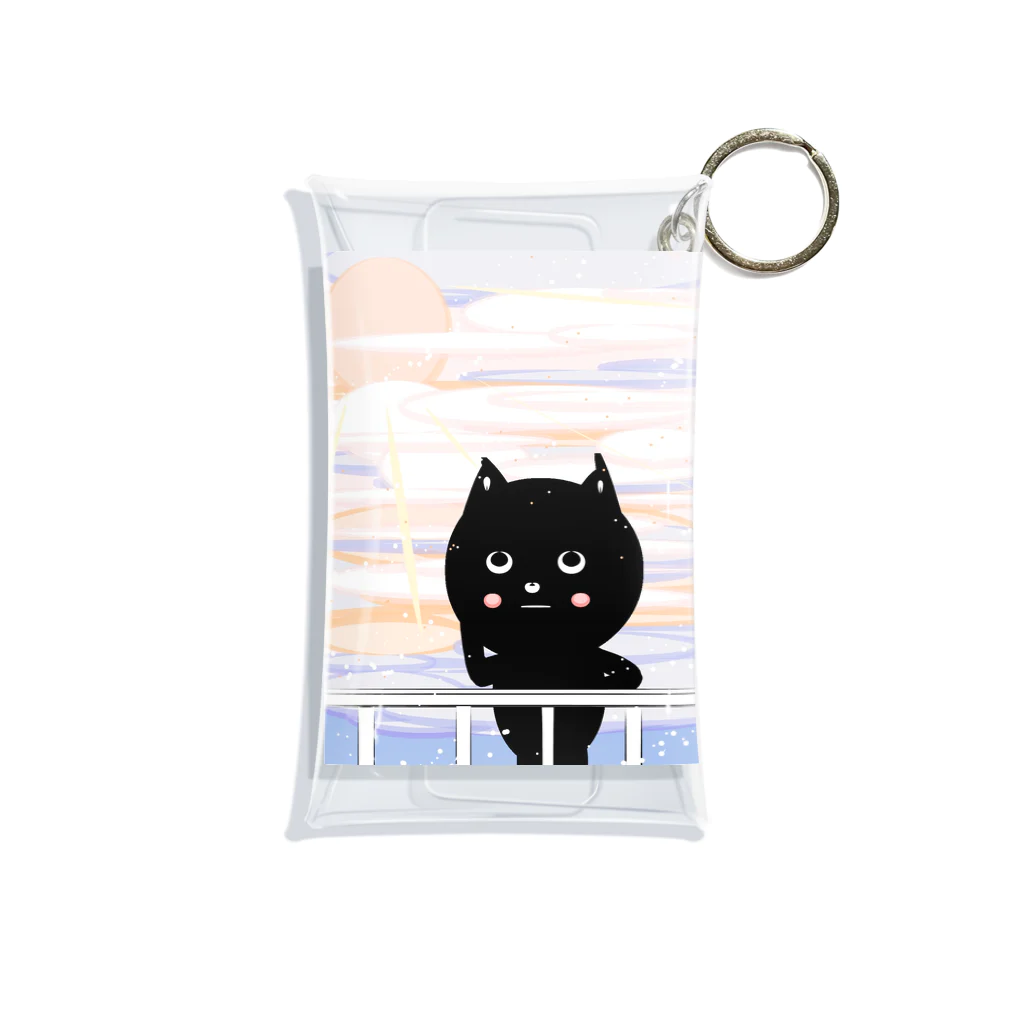 にゃーころの夜明けとにゃーころ Mini Clear Multipurpose Case