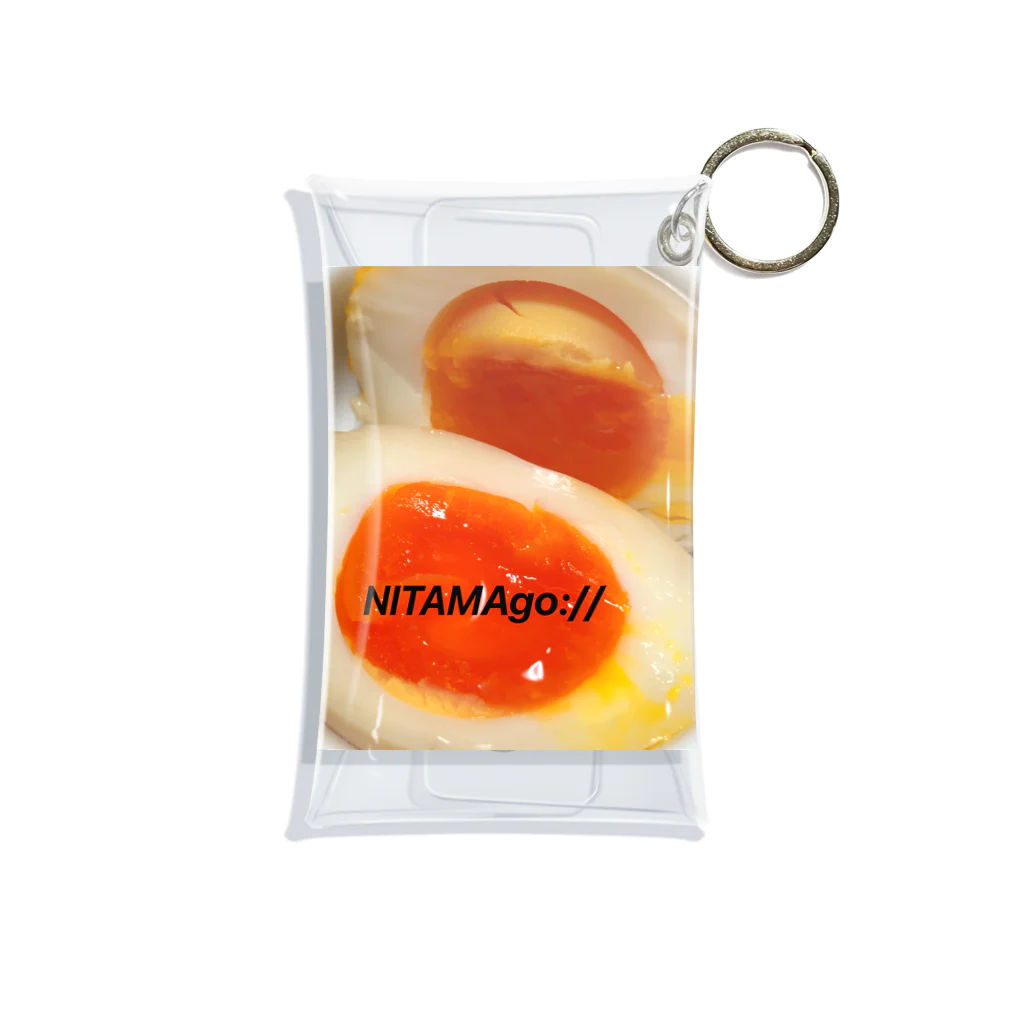 ケツノだよの「NITAMAgo://」 Mini Clear Multipurpose Case