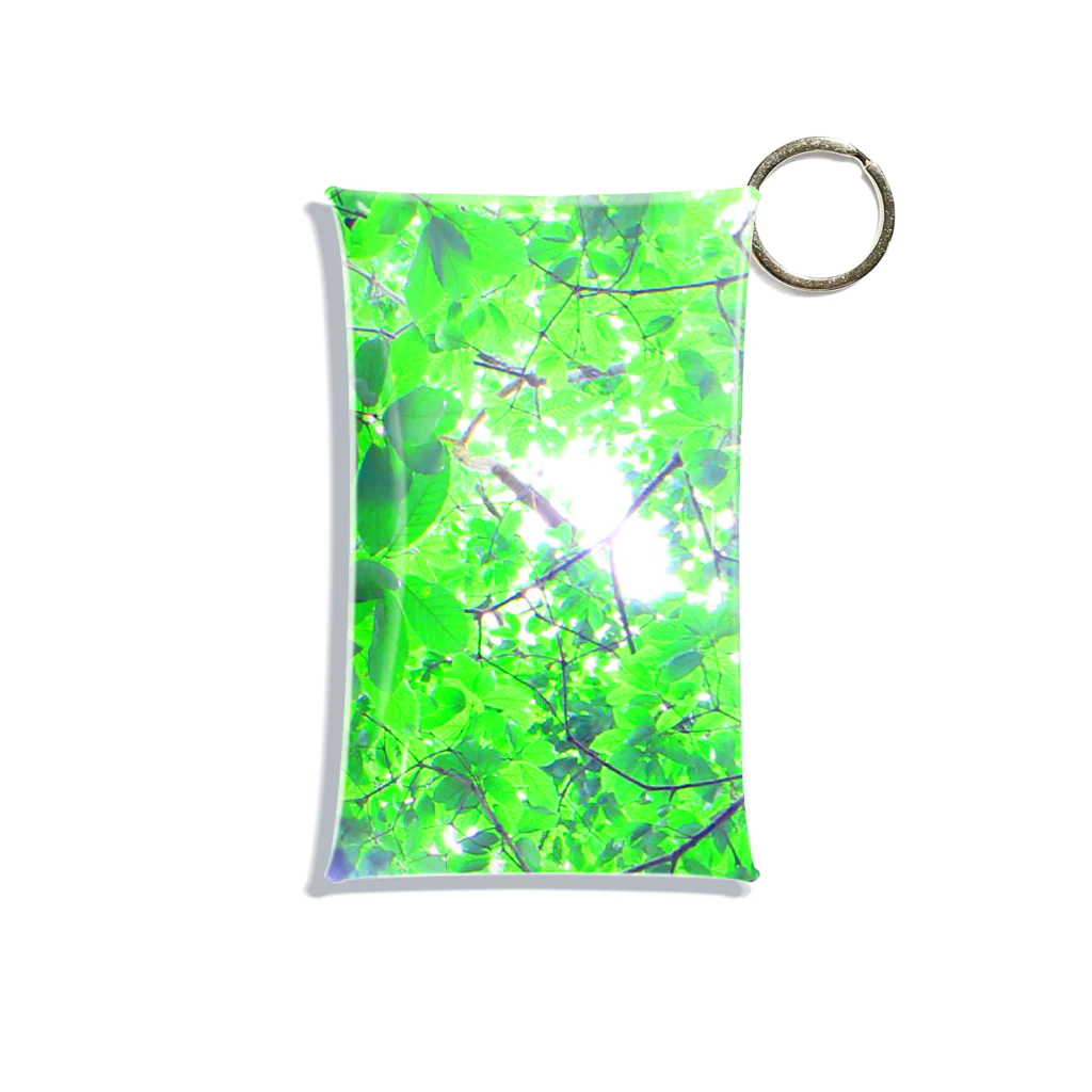 fée de la roseのVert frais Mini Clear Multipurpose Case