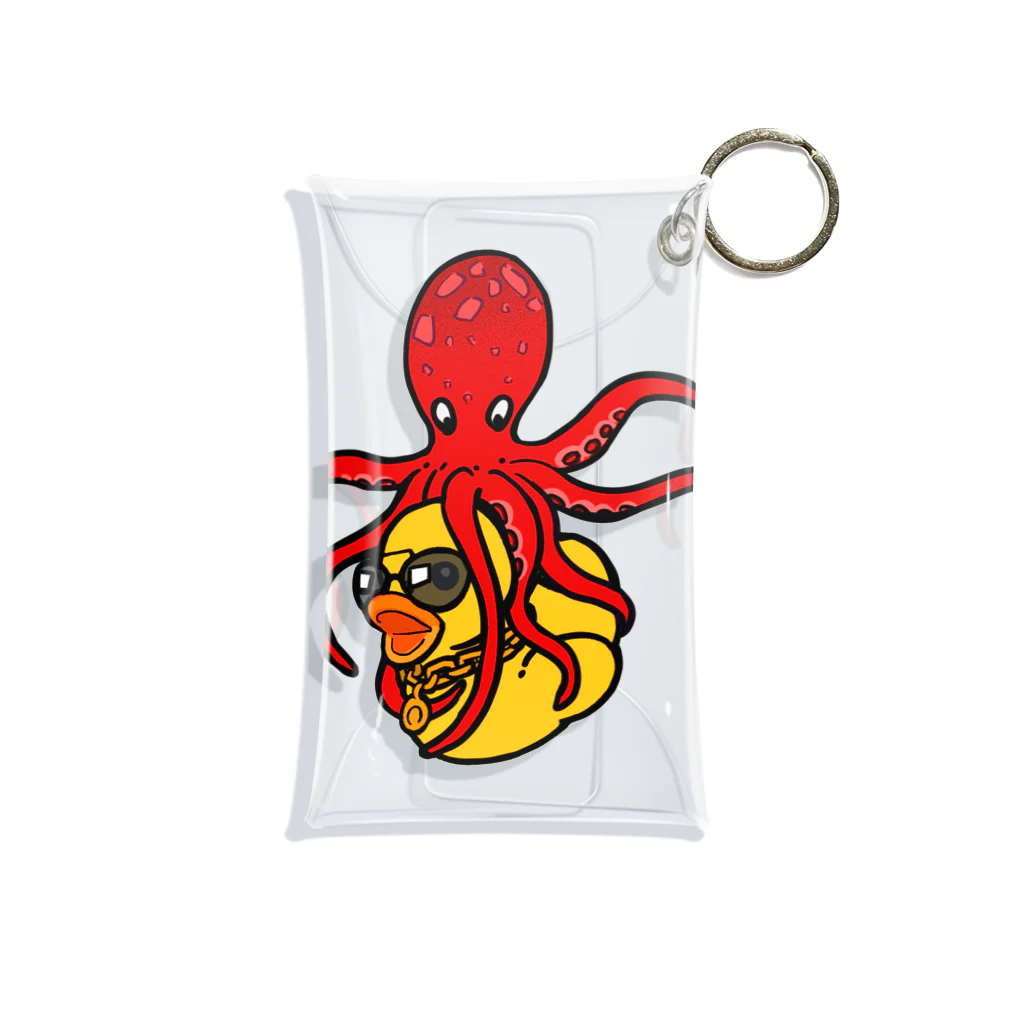 comet by OKADAのduck with octopus Mini Clear Multipurpose Case