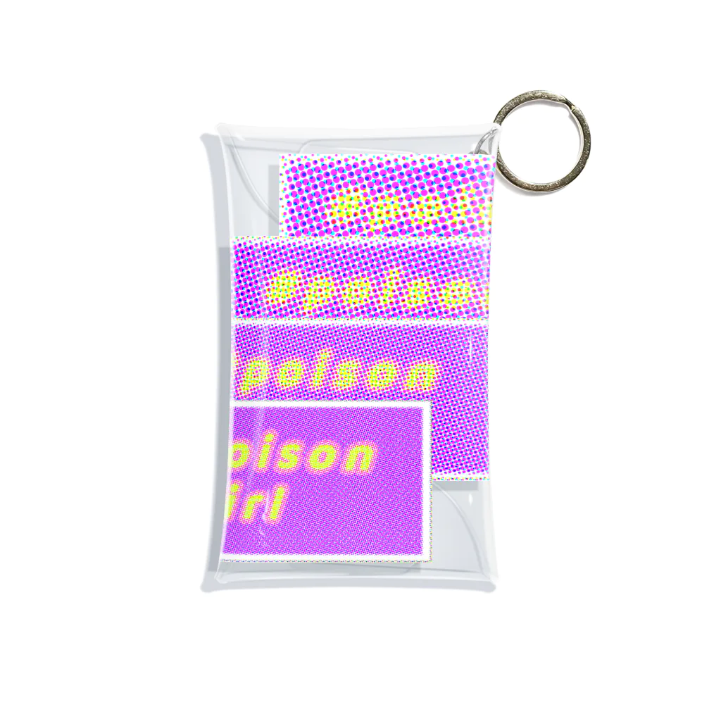 # poison girlの#poison Mini Clear Multipurpose Case