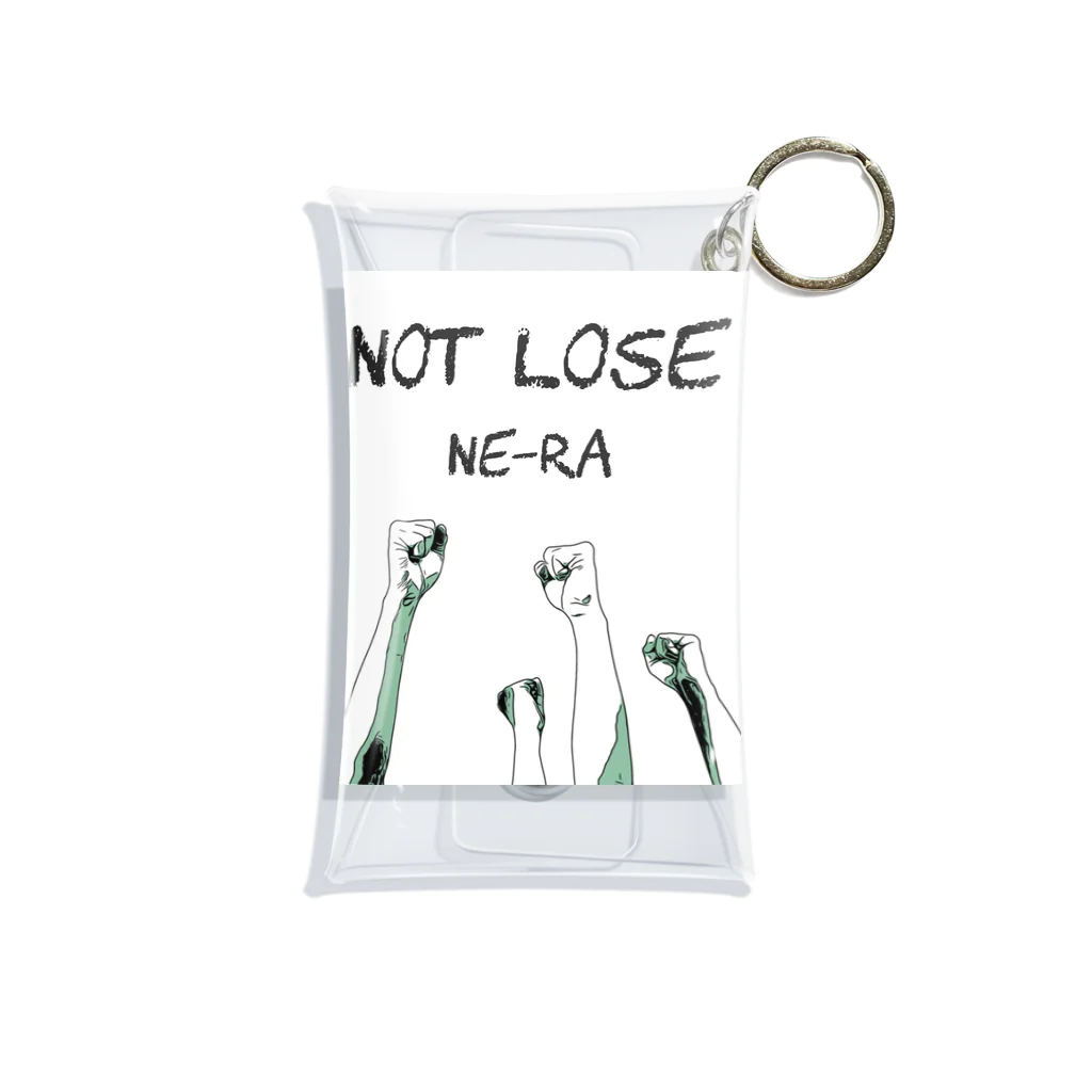 Ne-Ra's Shopの1st Single「Not Lose」グッズ Mini Clear Multipurpose Case