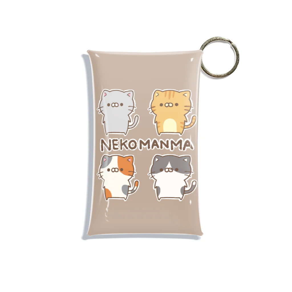 もさんのNEKOMANMA🐾 Mini Clear Multipurpose Case