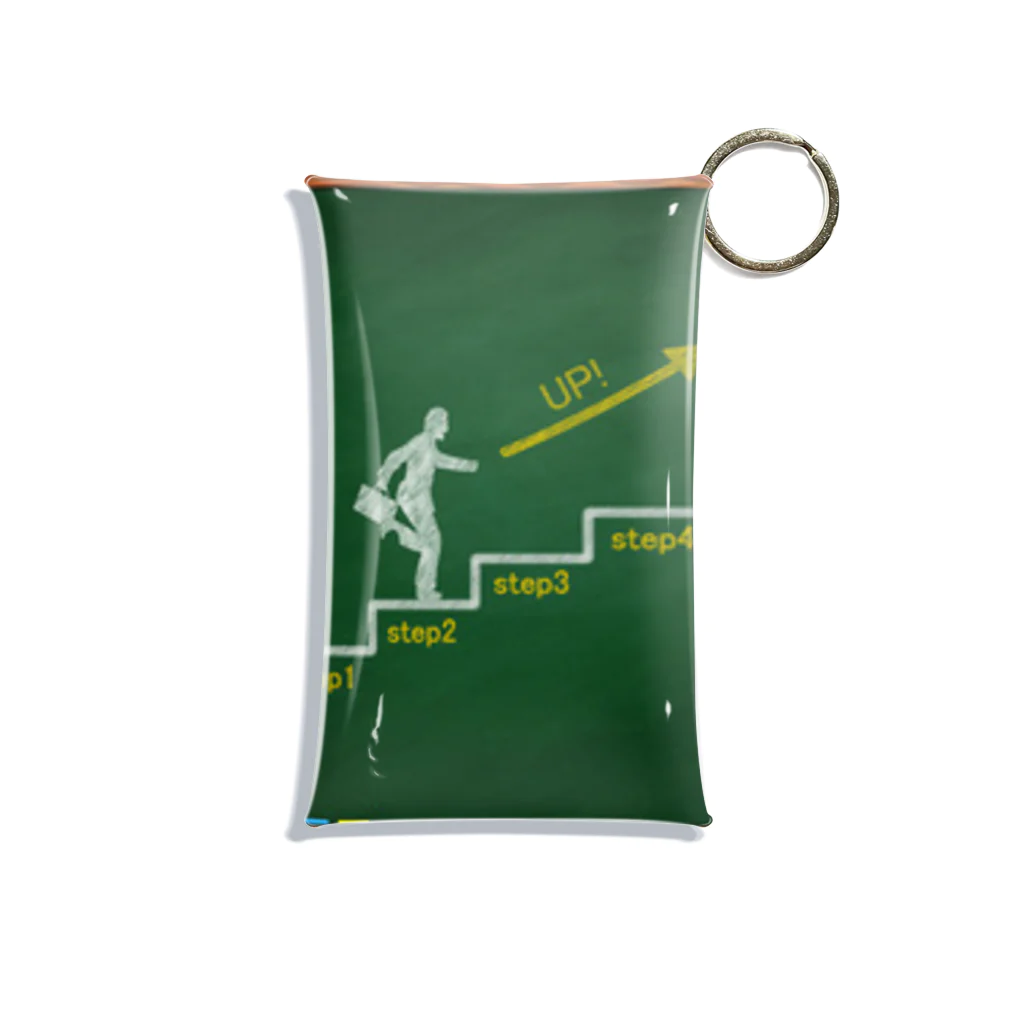 Teatime ティータイムのステップアップ ゴール成功者 Mini Clear Multipurpose Case