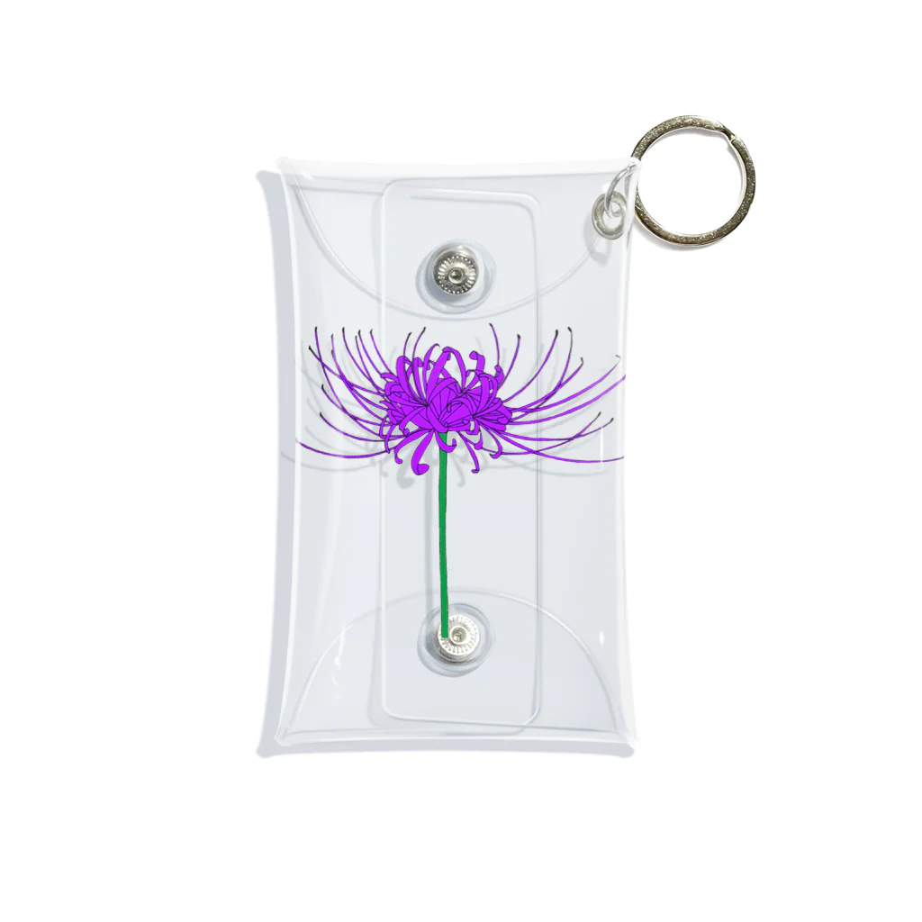 Murasaki.apaの【ヒガンバナ】items. Mini Clear Multipurpose Case