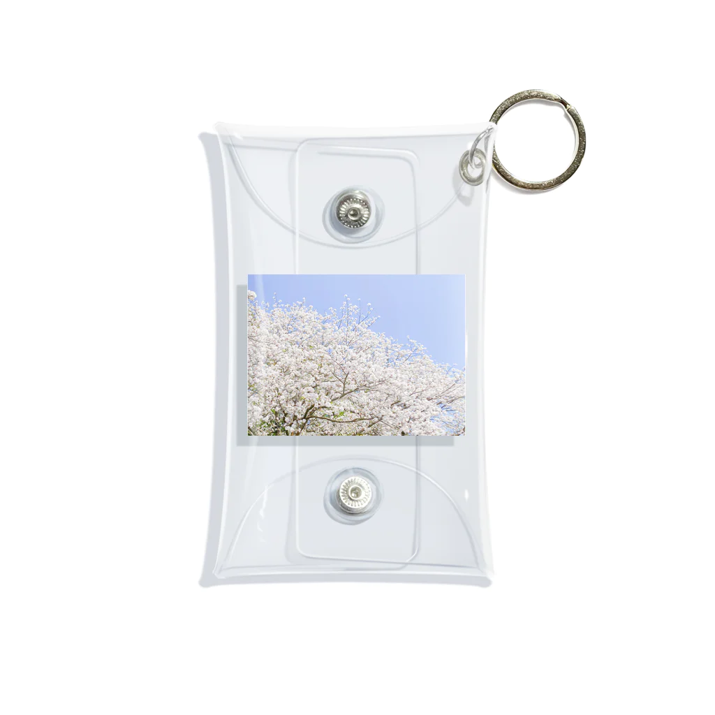 EMMAの桜 Mini Clear Multipurpose Case