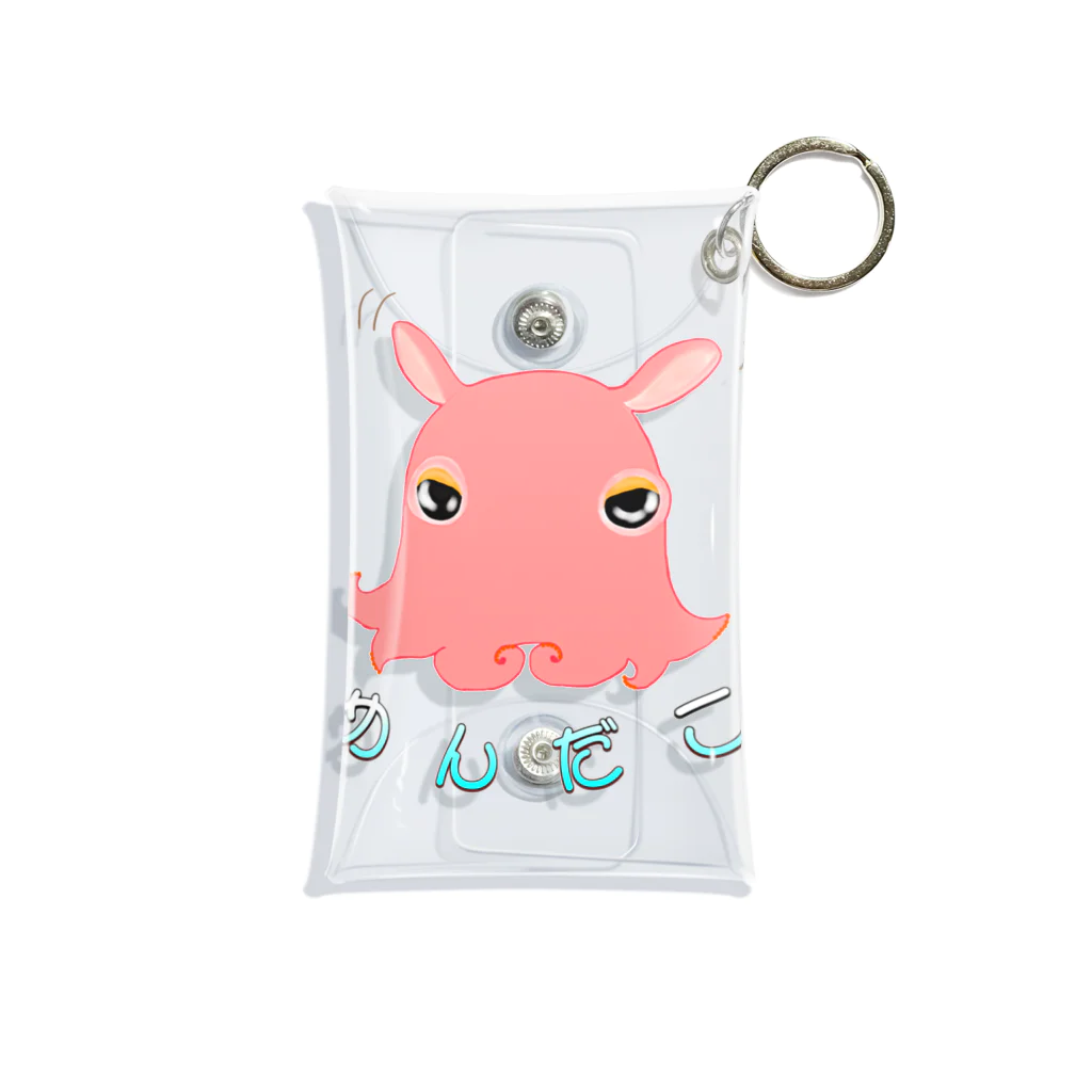 LalaHangeulの深海のアイドル「メンダコさん」 Mini Clear Multipurpose Case