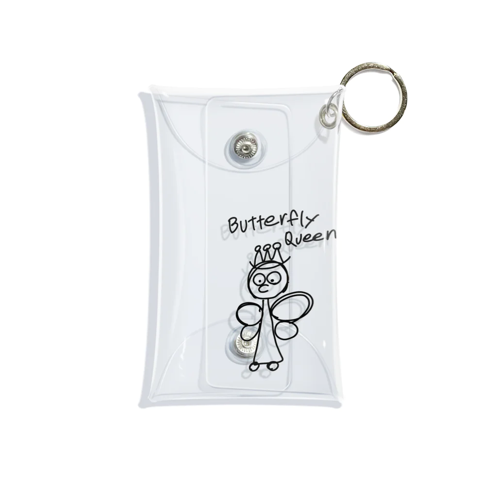 disney-risaのButterfly queen  Mini Clear Multipurpose Case