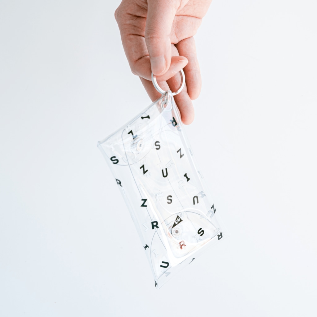 Coshi-Mild-Wildのイヌワシ_A Mini Clear Multipurpose Caseis the perfect size for cards and other small items