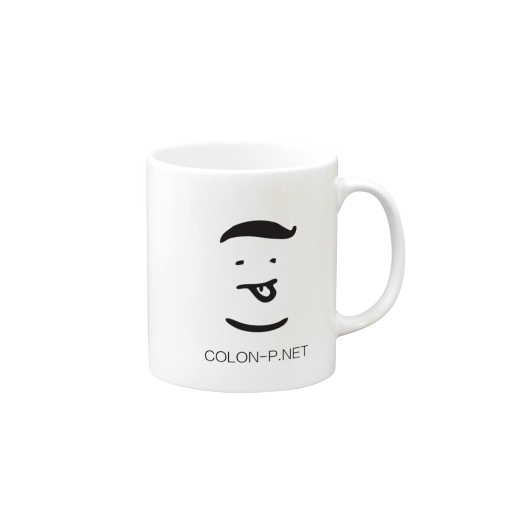 colon-pのコロンピさんのマグカップ Mug