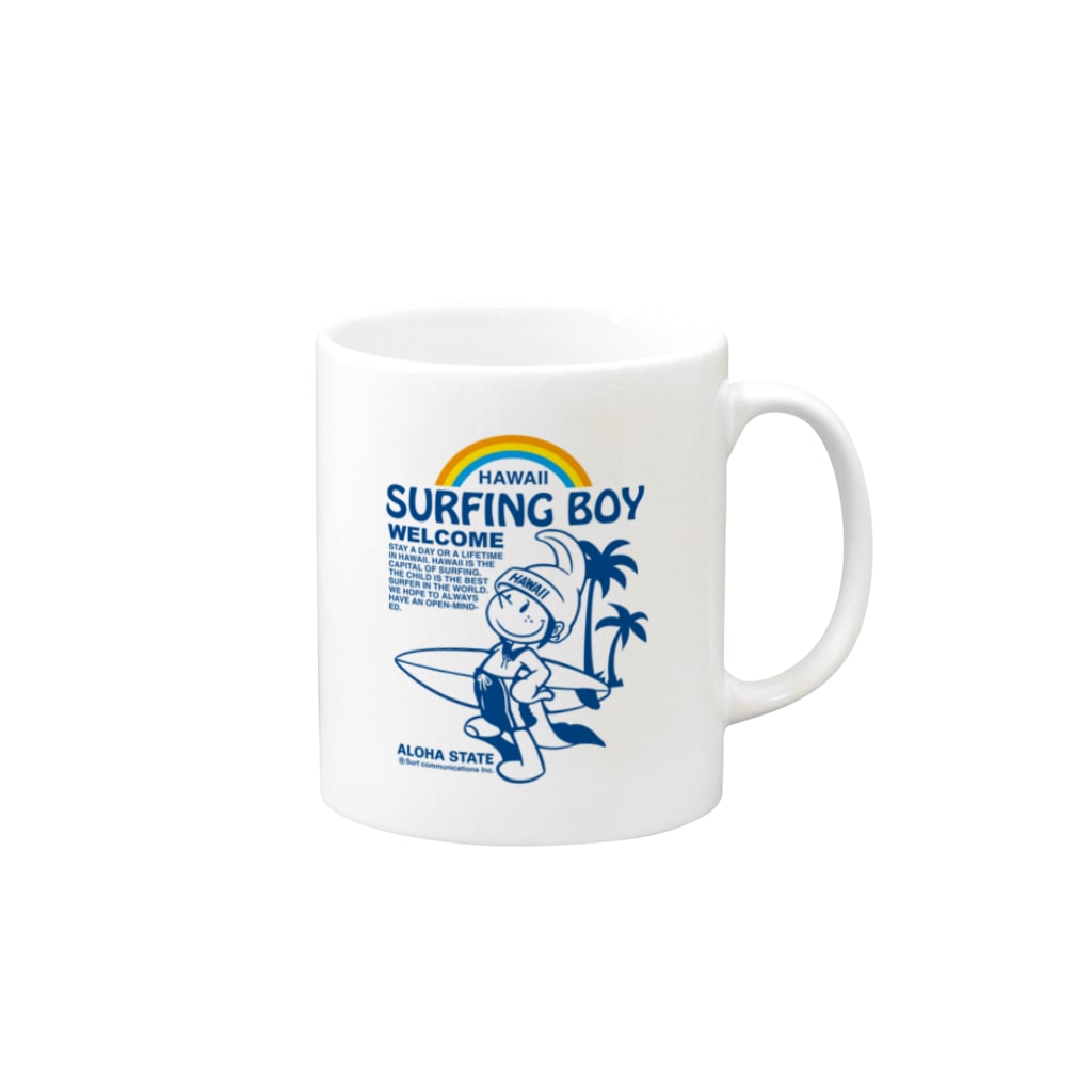 Surfing Boy ShopのSurfingBoyオリジナルグッズ Mug