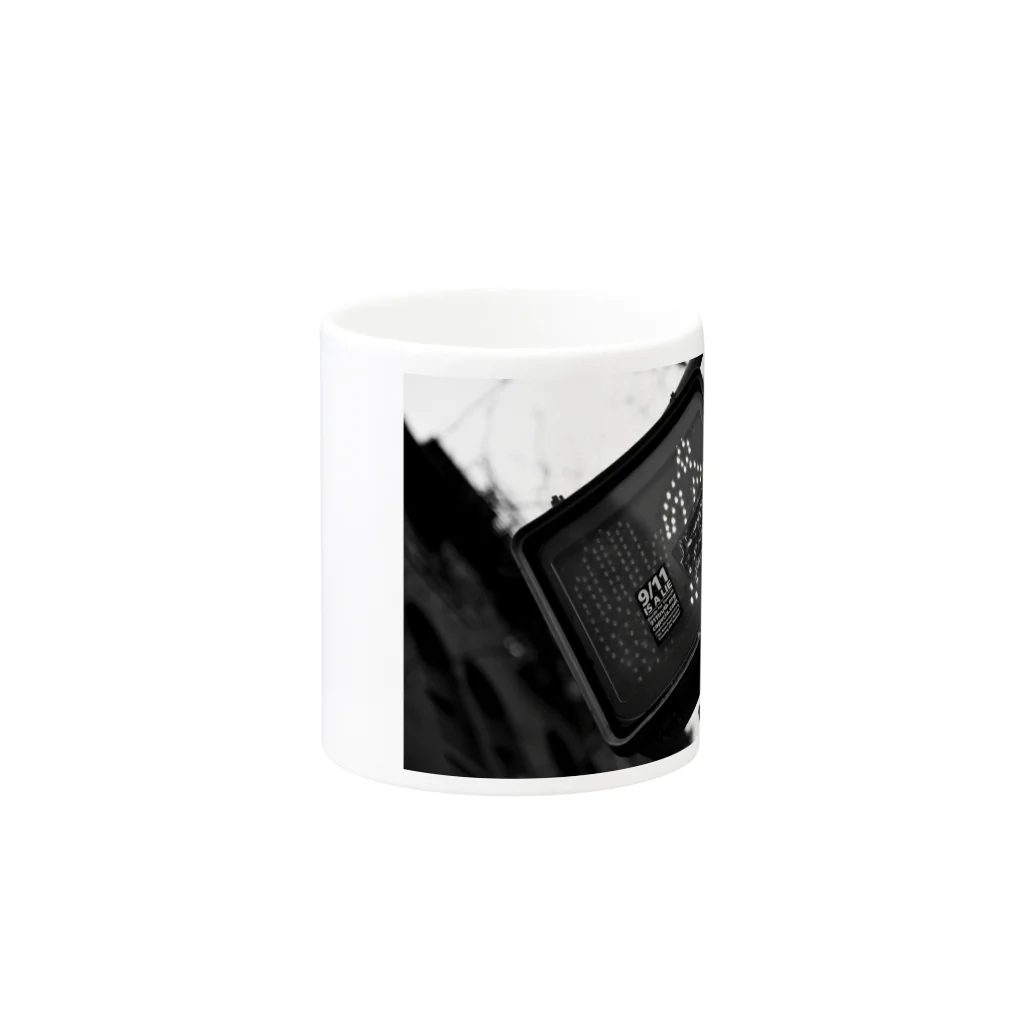 monotonic storeのニューヨーク Mug :other side of the handle