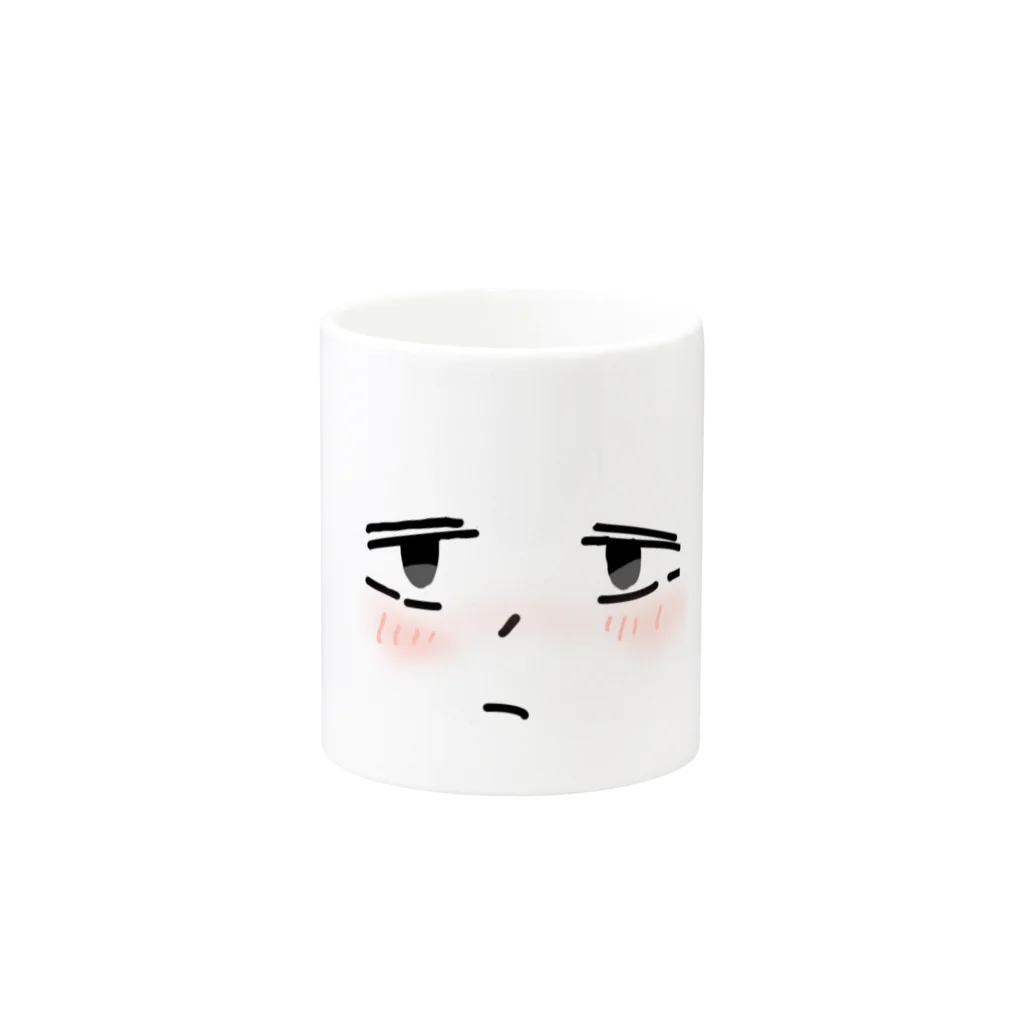 めぐぐの見つめるちゃん Mug :other side of the handle