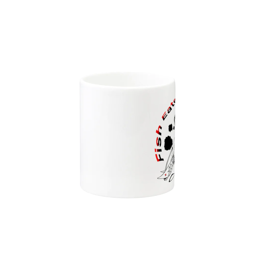 ☭〜F.Eの倉庫〜☭のFish Eater オンラインShop  Mug :other side of the handle