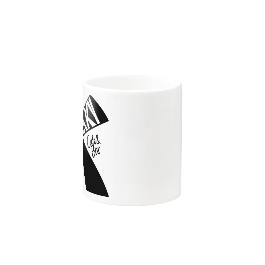 🤠Kakky's Cafe & BarのKakkyロゴマグカップ Mug :other side of the handle