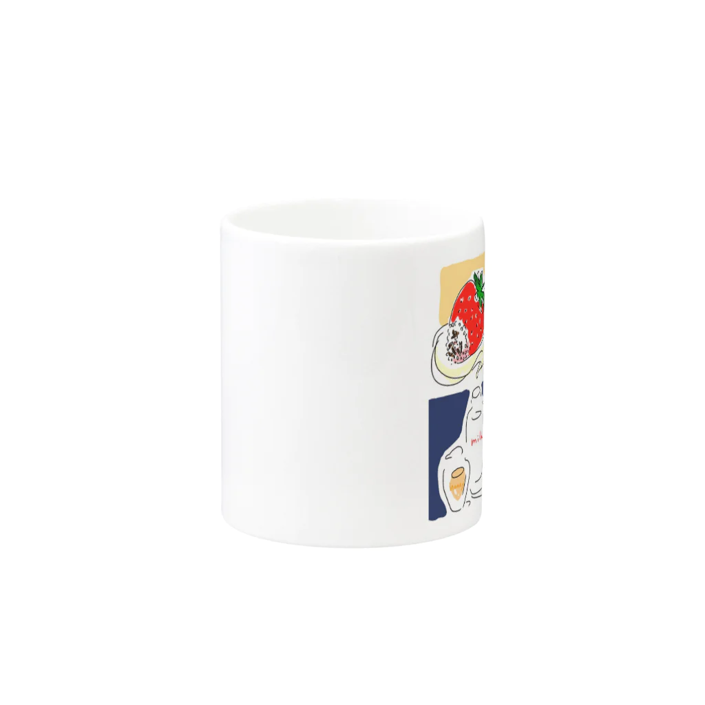 てんぷらのねこたん Mug :other side of the handle