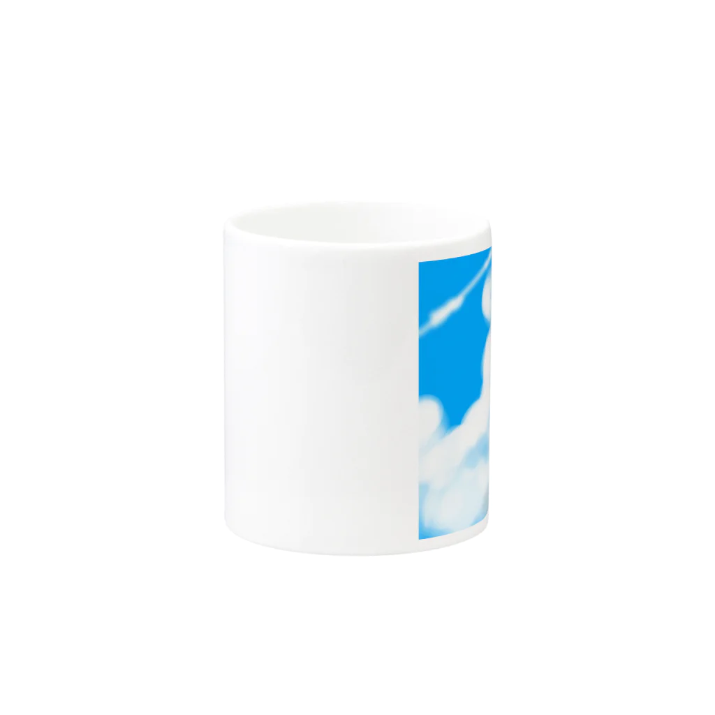 東雲村市場の空 Mug :other side of the handle