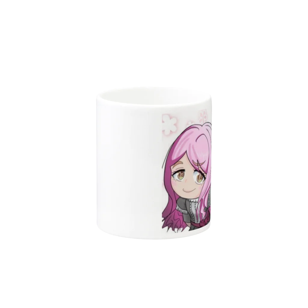 かせえり公式おんらいんしょっぷ。のゴスロリかせえり風 Mug :other side of the handle