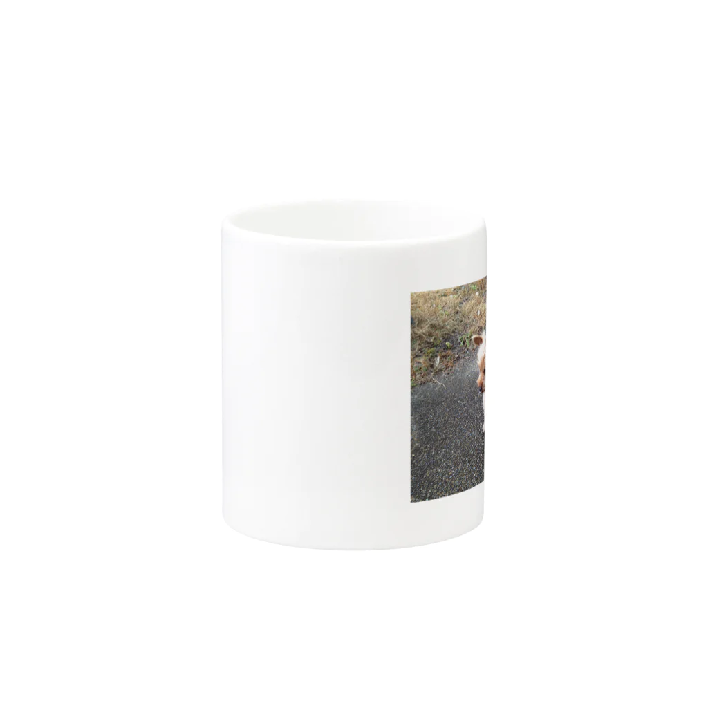 Kazepooのヨーキーくん Mug :other side of the handle