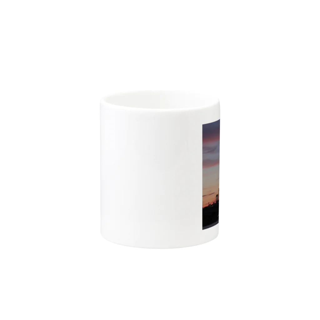 saltのcity view Mug :other side of the handle