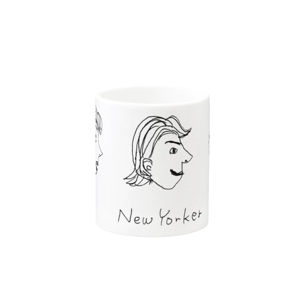 スリーオースパイスのNewYorker Mug :other side of the handle