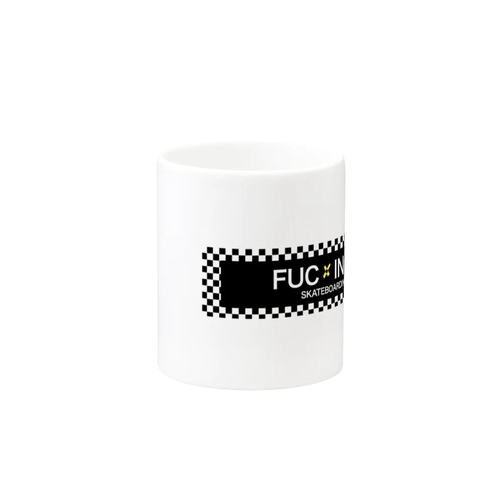 FUCKINONのじっぱー２ Mug :other side of the handle