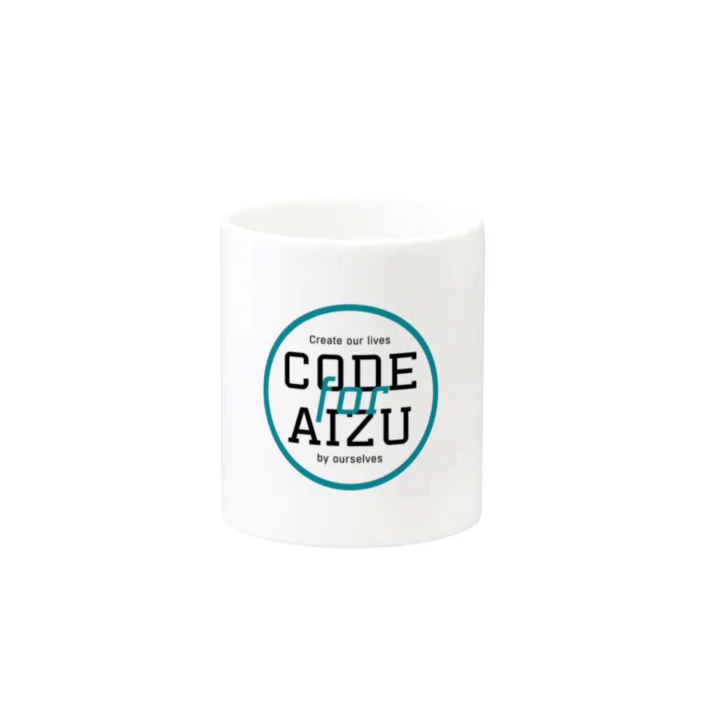 CODE for AIZUのCODE for AIZU Mug :other side of the handle