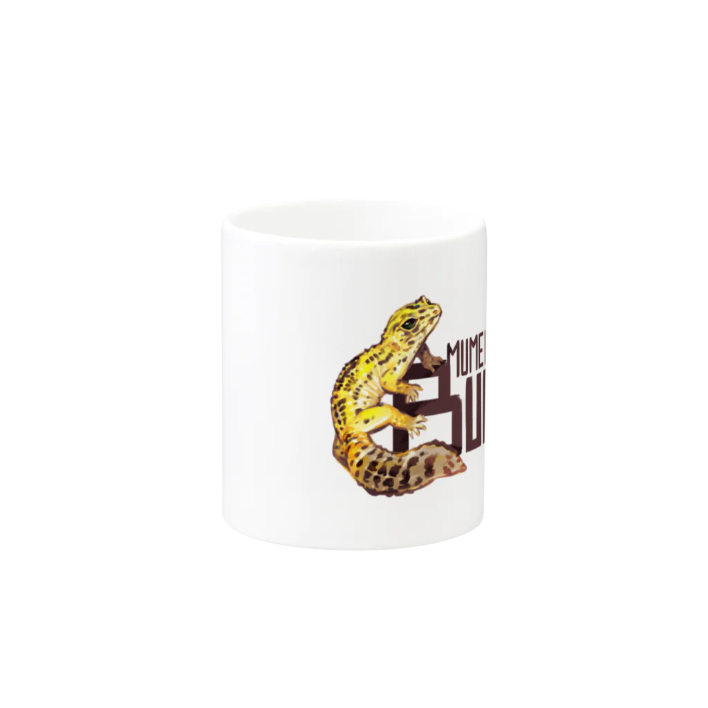 無名のアクアリストのBUNオリジナルグッズ　パターン1 Mug :other side of the handle