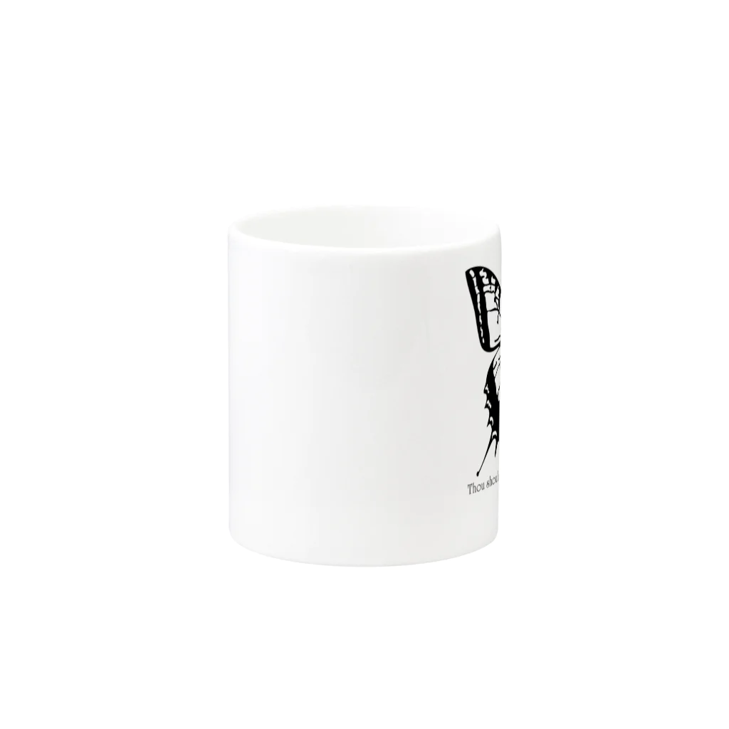 xmosaicxの格言02 Mug :other side of the handle