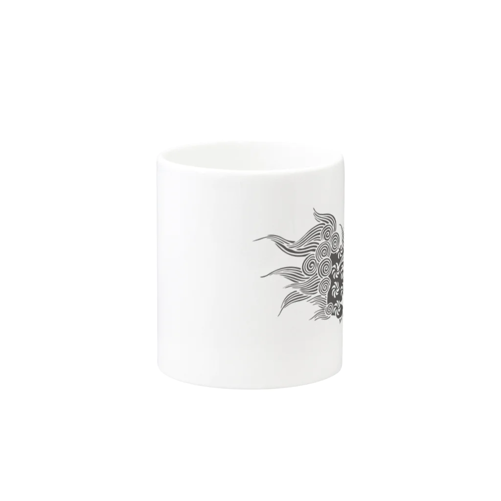 染処古今の狛犬 Mug :other side of the handle