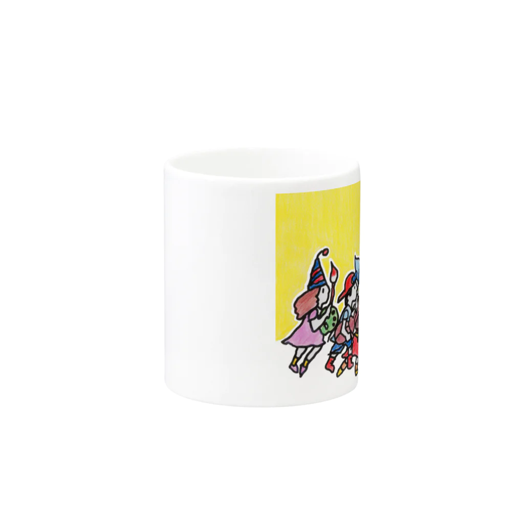 artcommunityのヒーロー研究室 Mug :other side of the handle
