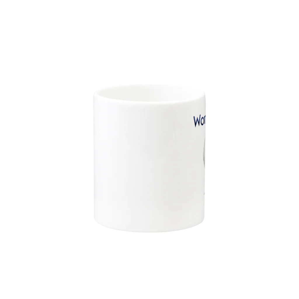 WordEngine Blue Diamond ExchangeのWordEngine + Roby Mug :other side of the handle