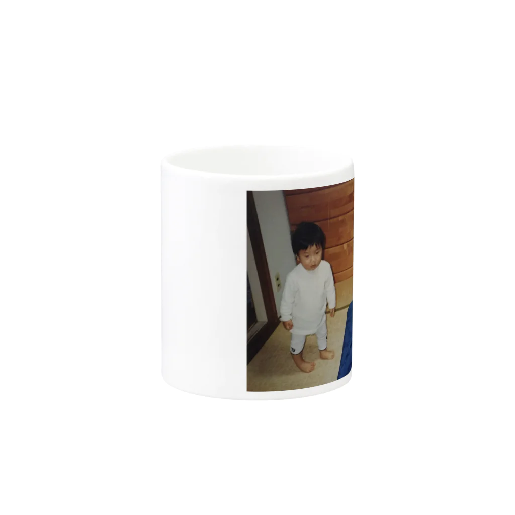 Kﾏみの幼少期　ちぃみぃち Mug :other side of the handle