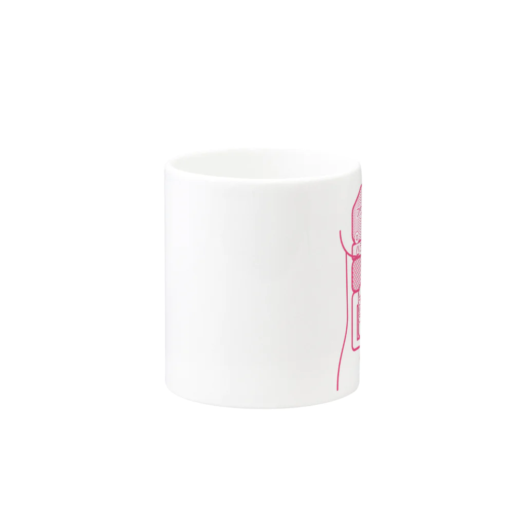 ChocolaⓉのホルモン Mug :other side of the handle