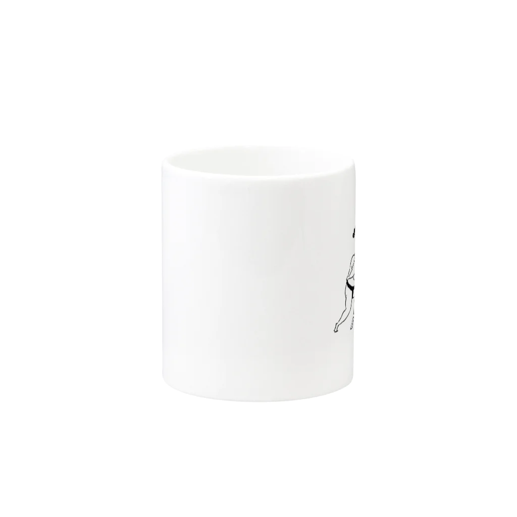 HASINOの取組 Mug :other side of the handle