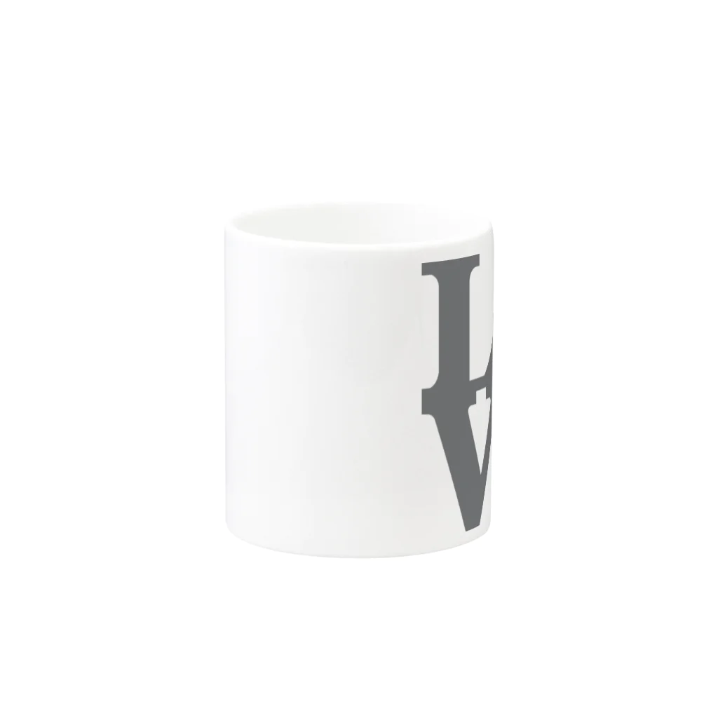 mari_caのモルLOVE Mug :other side of the handle