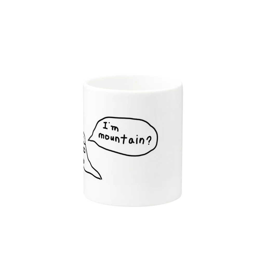 kinuya5230のお山田くんグッズ Mug :other side of the handle