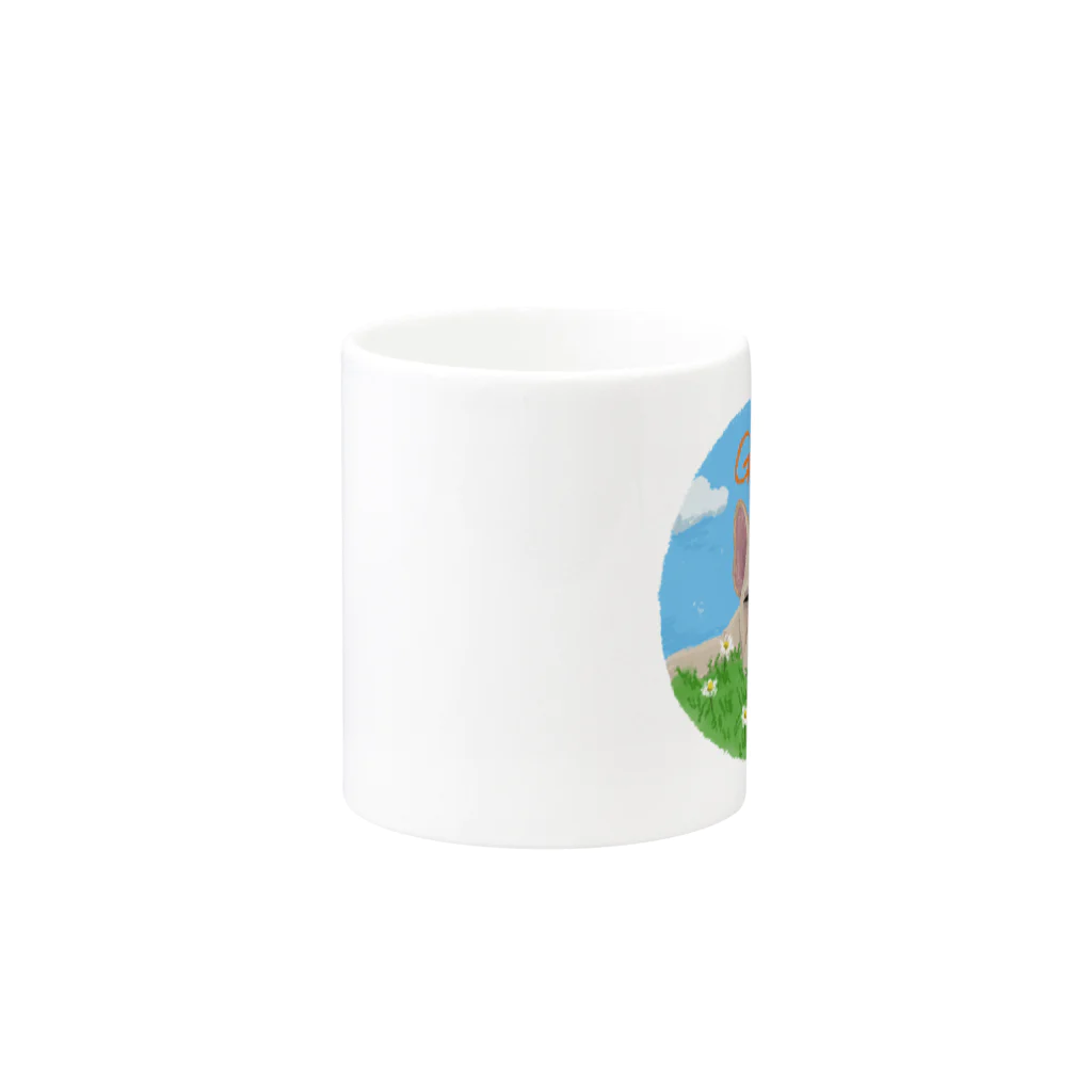 YAMADEのギズモ Mug :other side of the handle