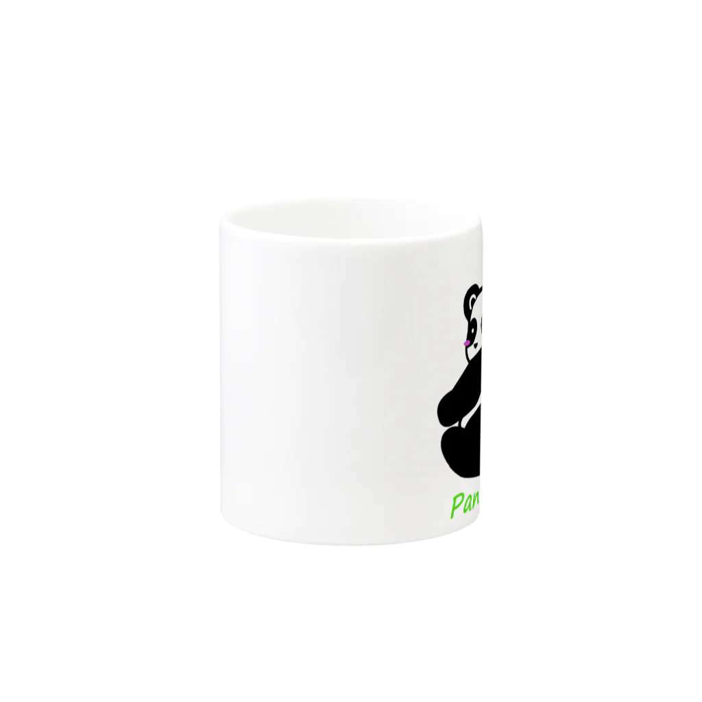 PandaPandaのPandaPanda Mug :other side of the handle