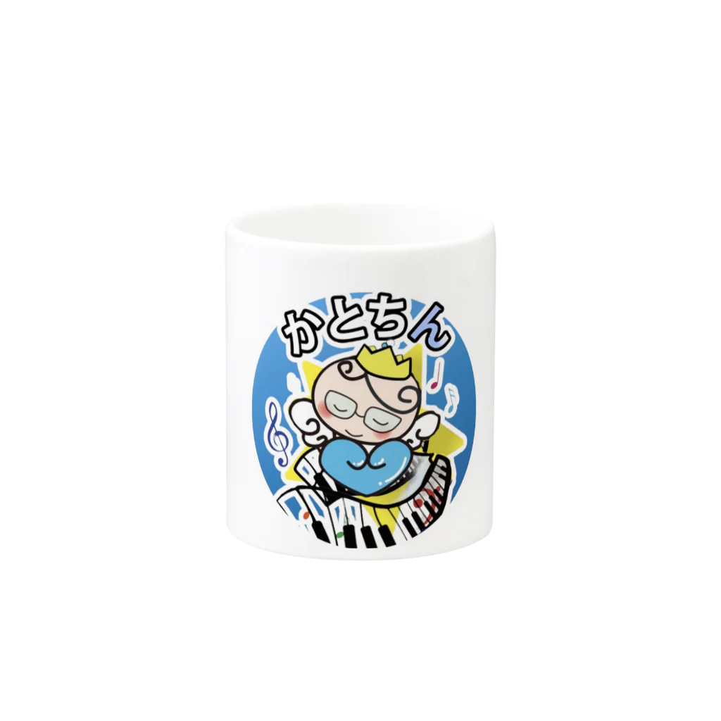 ビューターのかとエンジェル Mug :other side of the handle