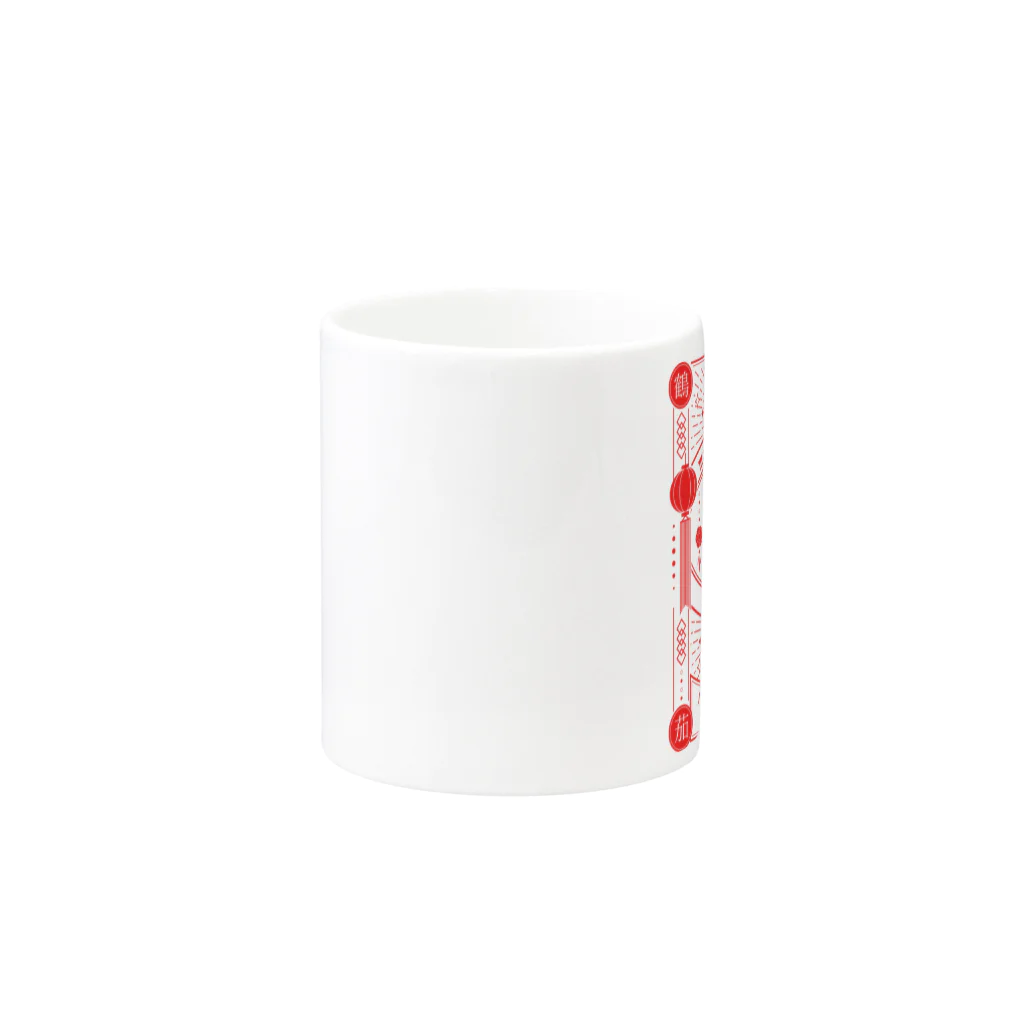 Peche＊Orretのももこ誕生日記念グッズ Mug :other side of the handle