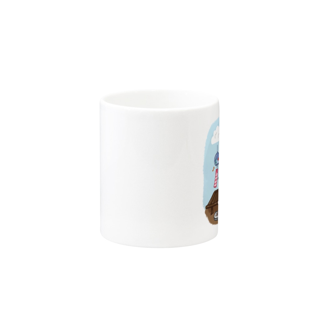 Andiamoのボクと風鈴と夏休み Mug :other side of the handle