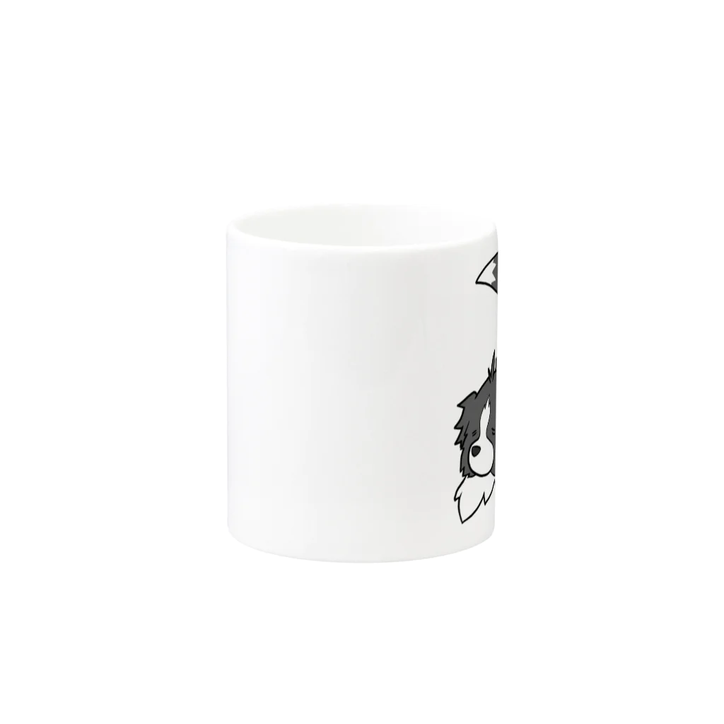 Mark martのぐったりドッグ Mug :other side of the handle