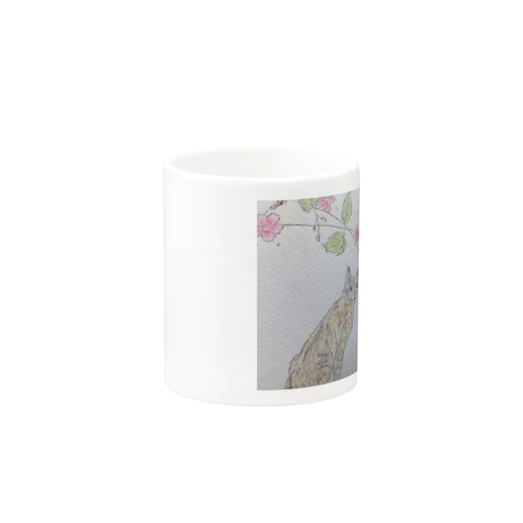 ajtnnの猫 Mug :other side of the handle