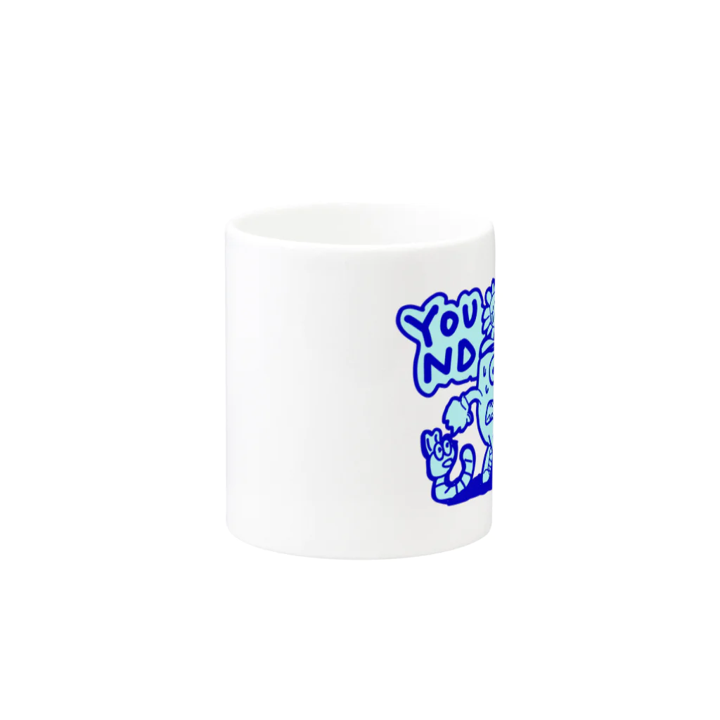 YOUNDのいそげ YOUND 2022 SUMMER君 Mug :other side of the handle