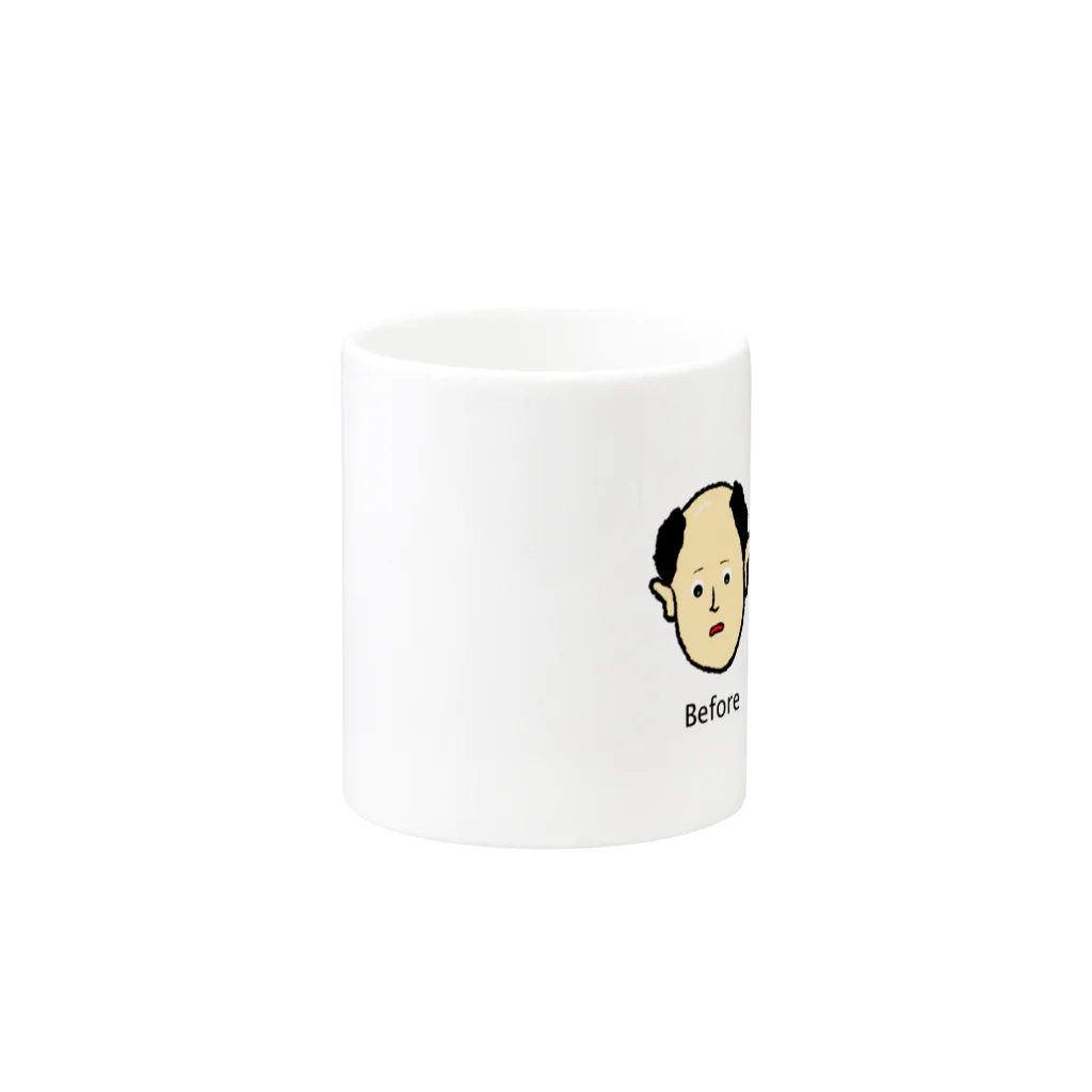 ツンデレボーイズの増毛 Mug :other side of the handle