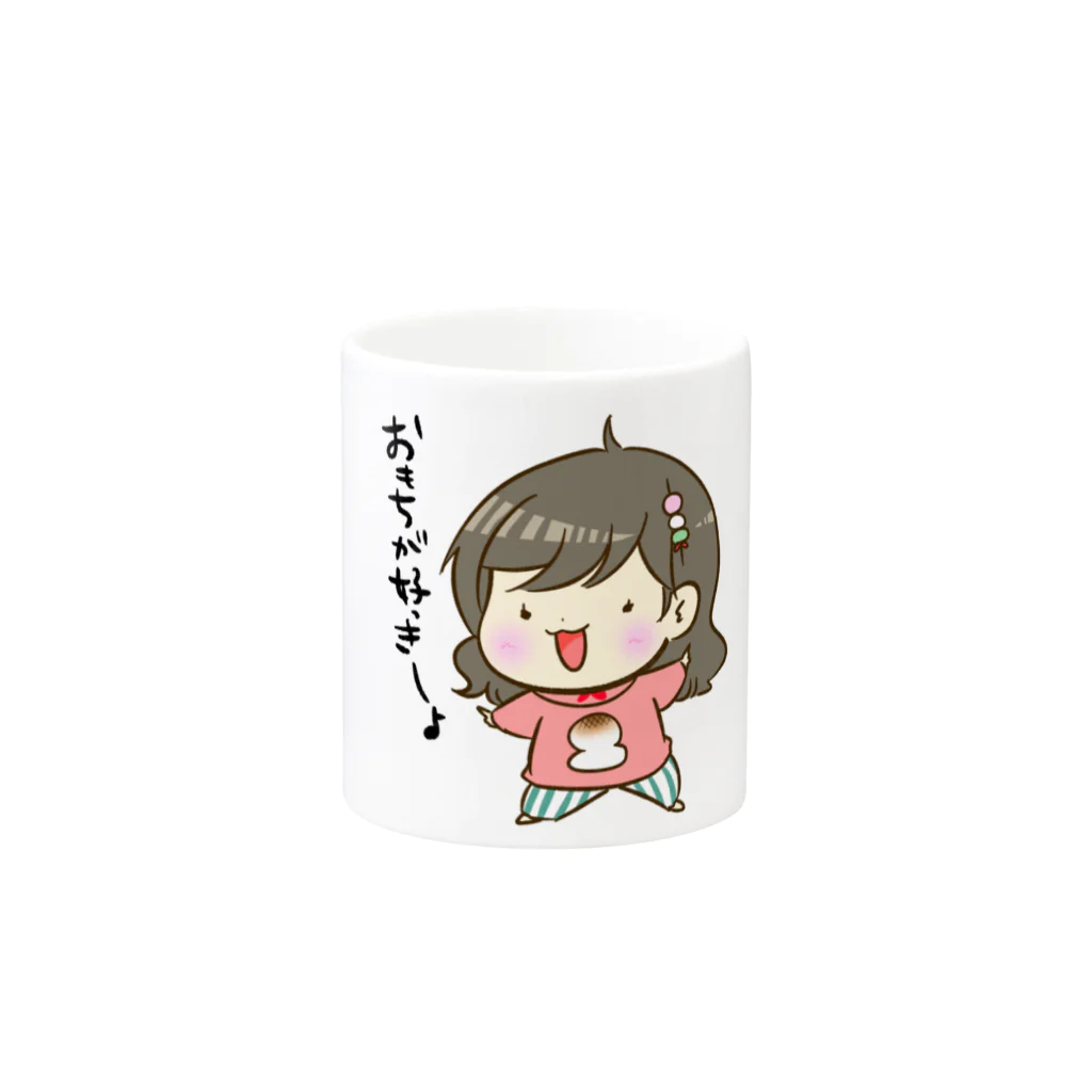 スタジオ嘉凰のもっちん擬人化 Mug :other side of the handle