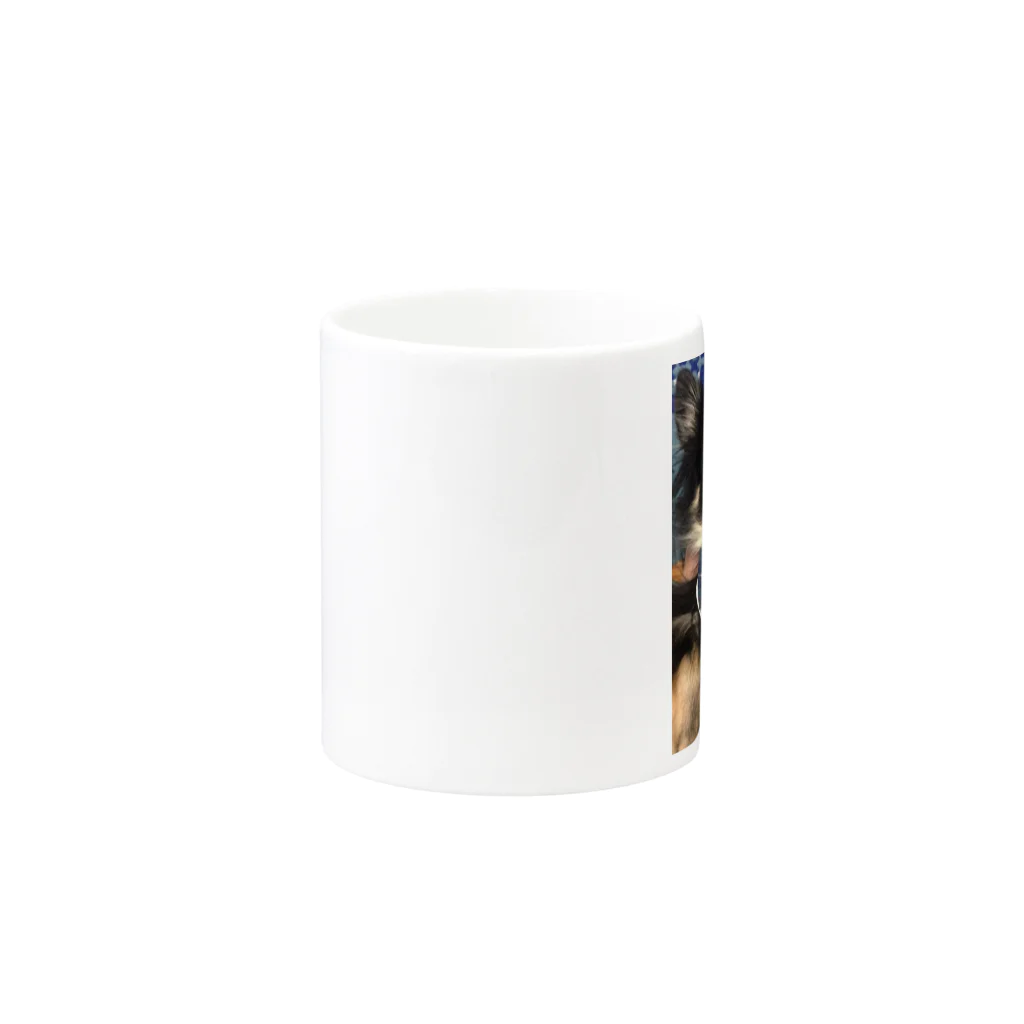 長塚の一SHOPのさん太郎８歳の誕生日記念グッズ Mug :other side of the handle